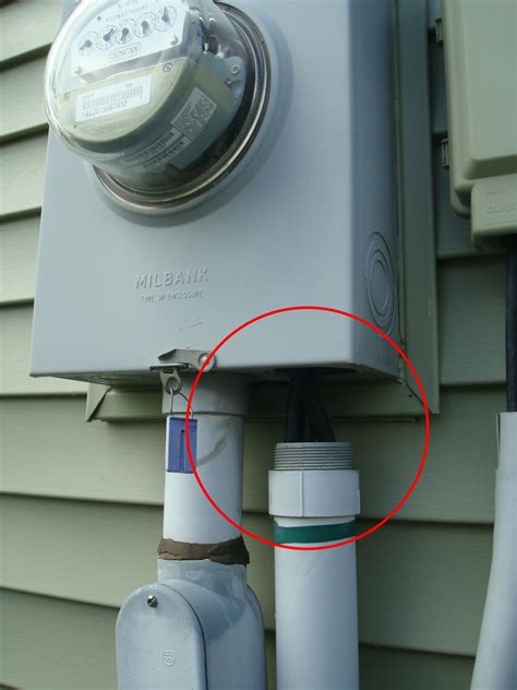 how to replace your electric meter box|service entrance cable replacement cost.